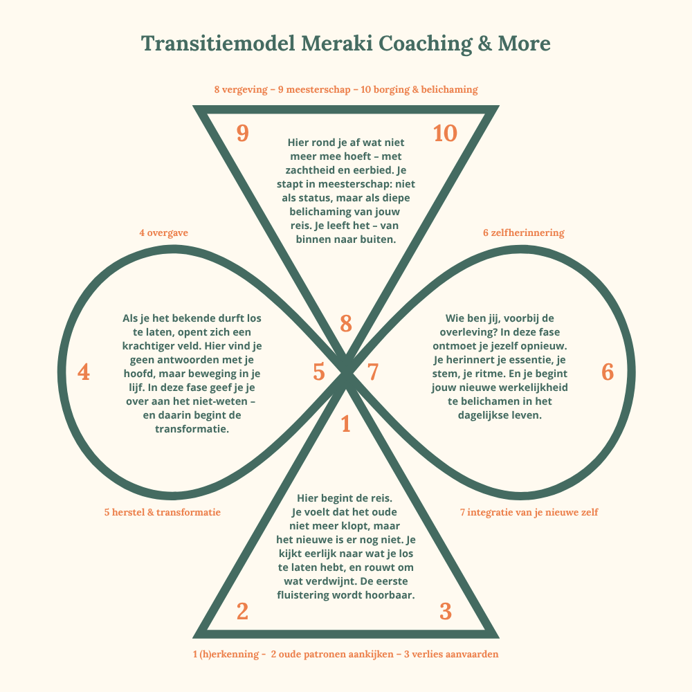 Transitiemodel Meraki Coaching & More